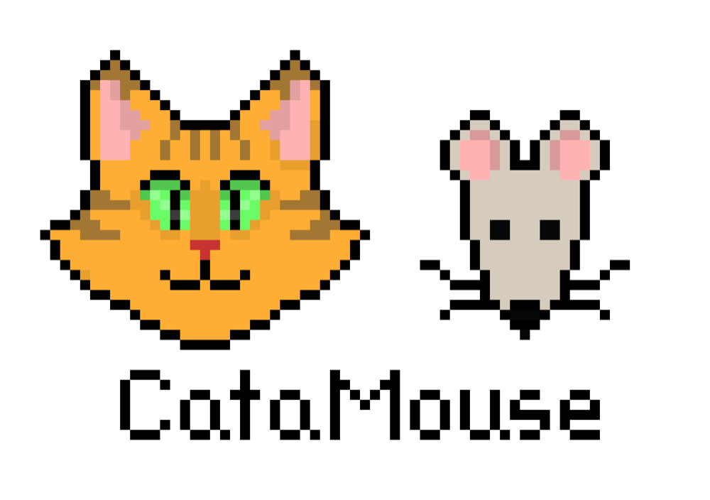 CataMouse: pixel-art cat and mouse